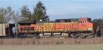 BNSF coal train DPU